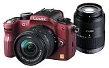 Panasonic デジタル一眼レフカメラ LUMIX (ルミックス) G1 Wレンズキット コンフォートレッド DMC-G1W-R
