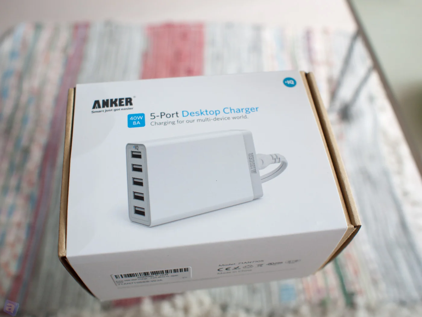 AnkerのUSB急速充電器で配線すっきり〜旅行にも便利