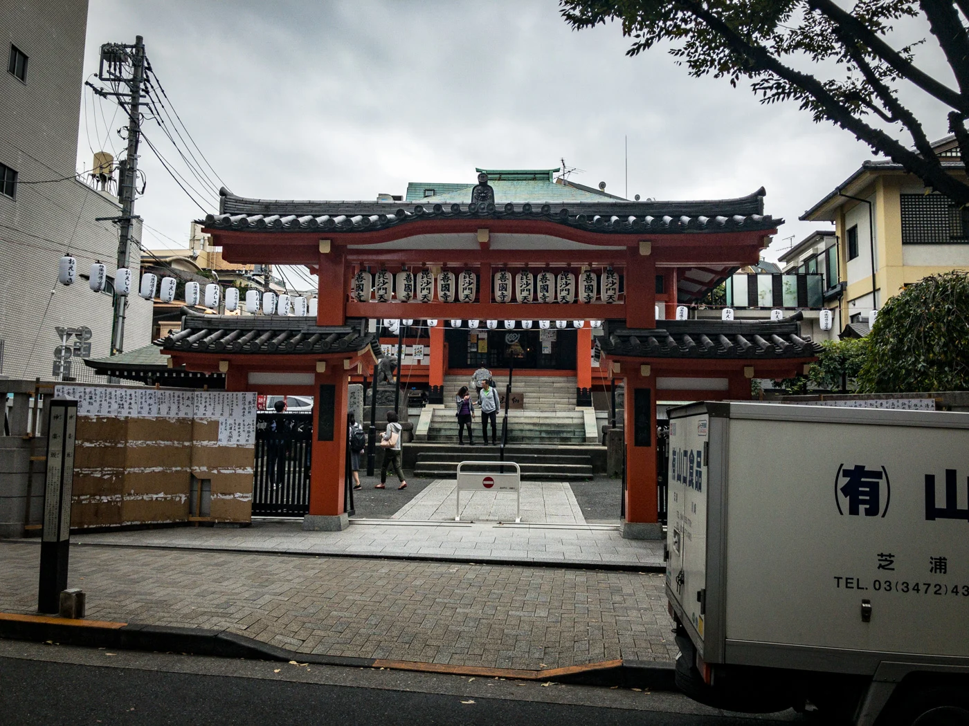 善國寺神楽坂毘沙門天