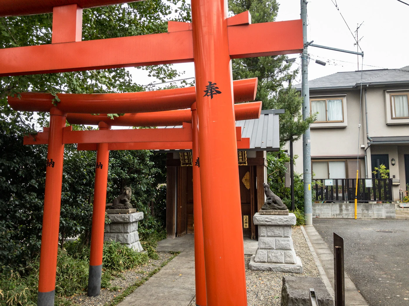 ドラマでは怪しい神主がいる神社ですね