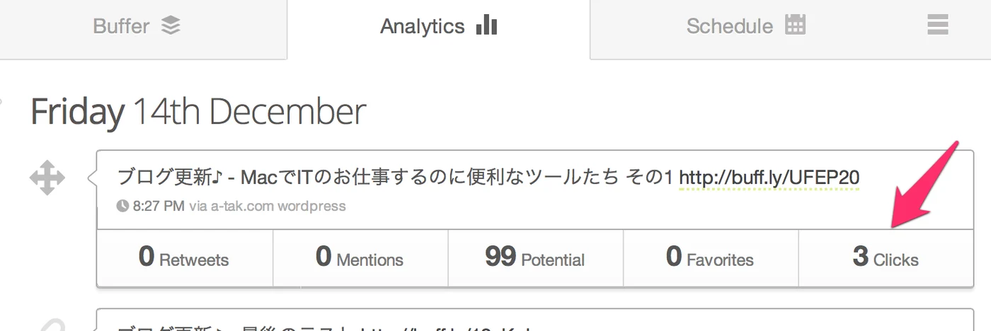 WordPressの投稿を自動でBuffer経由でTwitterに投稿