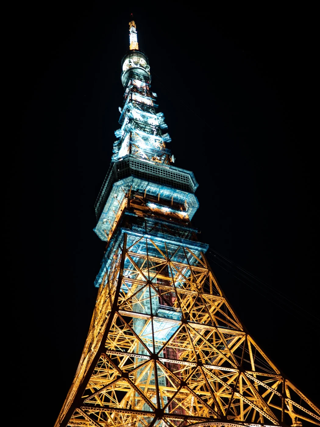 久しぶりの夜の東京タワー