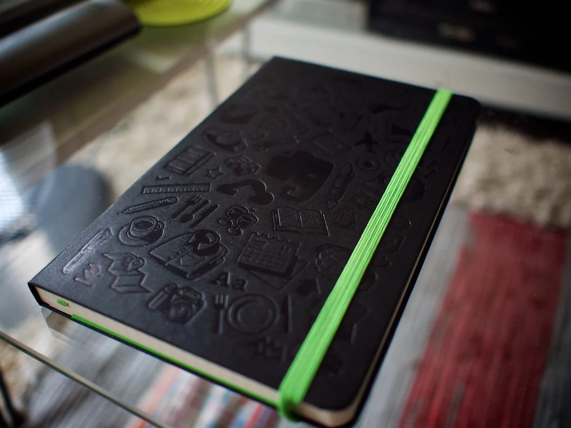 Evernote限定版モレスキンの特典ゲット方法に手間取った