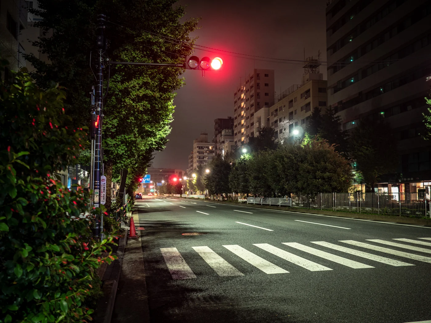 朝四時の301号線