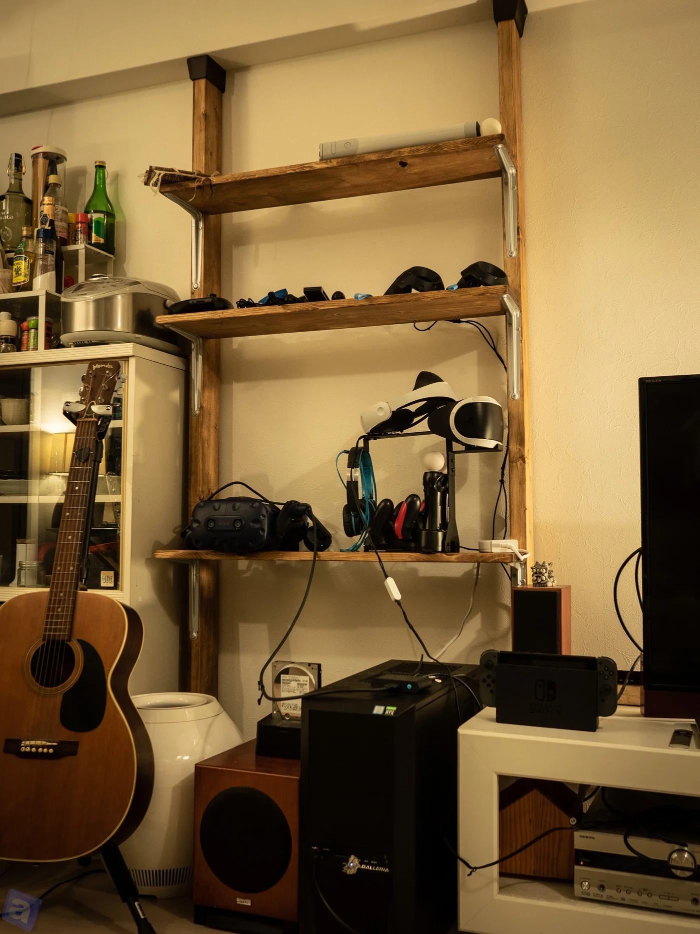 Vive Proを置く棚を作った