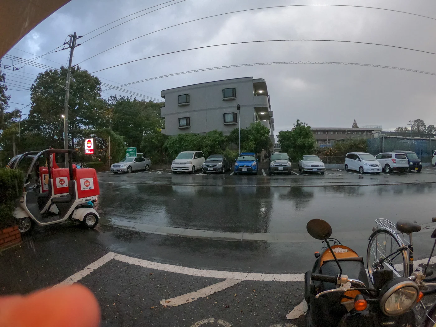 なかなかの大雨