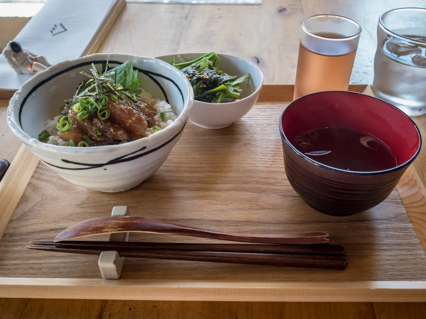 漬け丼だったかな?