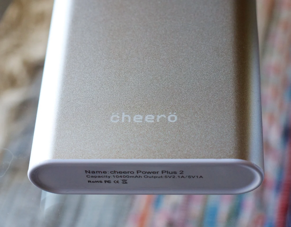 たくさん充電できるCheero Power Plus 2を買った