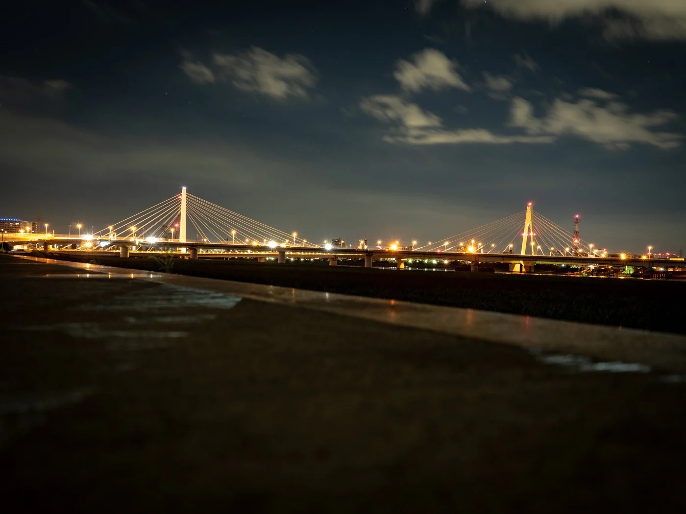 多摩川の大師橋