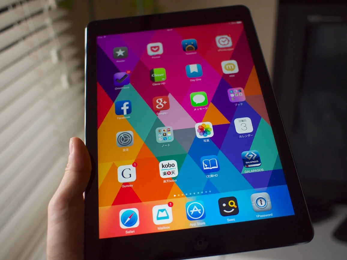 本を読むならiPad Air、iPad mini、koboのどれがいいか考えてみた